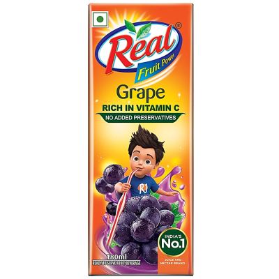 REAL FRUIT POWER GRAPE JUICE - 180ML