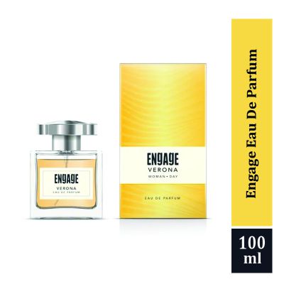 Engage Verona Perfume for Women, Long Lasting, Citrus and Fruity, Ideal for Everyday Use, Perfect Gift for Women, Tester Free