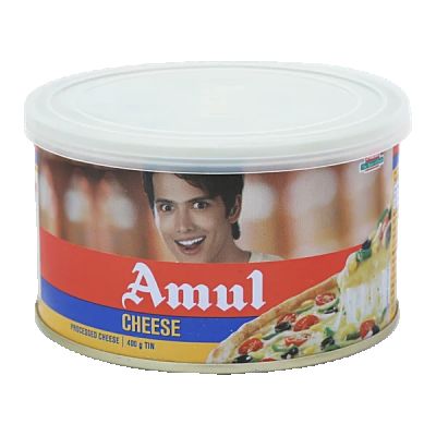 Amul Processes Cheese - 400gm TIN