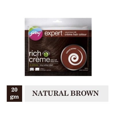 Godrej Expert Rich CrÃ¨me Hair Colour - Natural Brown