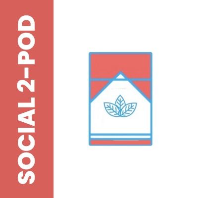 GOLDFLAKE FK SOCIAL 2-POD x 20 Sticks ( Pack Of 1 )