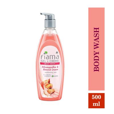 Fiama Gel + Cream Ashwagandha & Almond Cream Body Wash