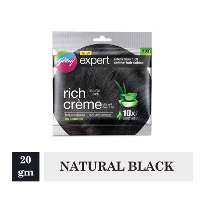 Godrej Expert Rich CrÃ¨me Hair Colour - Natural Black