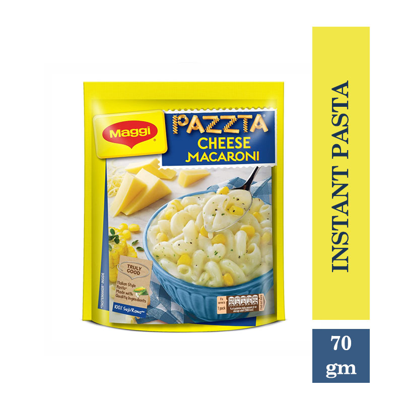 Other Brands, MAGGI PAZZTA Instant Pasta - Cheese Macaroni - 70gm (Rs.3/- Off)