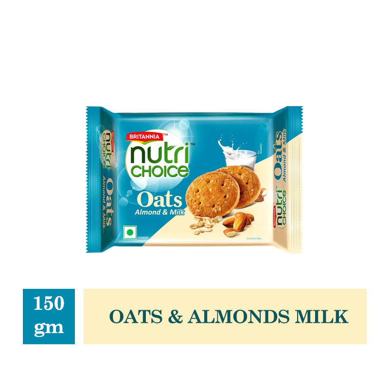 Britannia, Britannia Nutri Choice OATS & Almonds Milk - 150gm