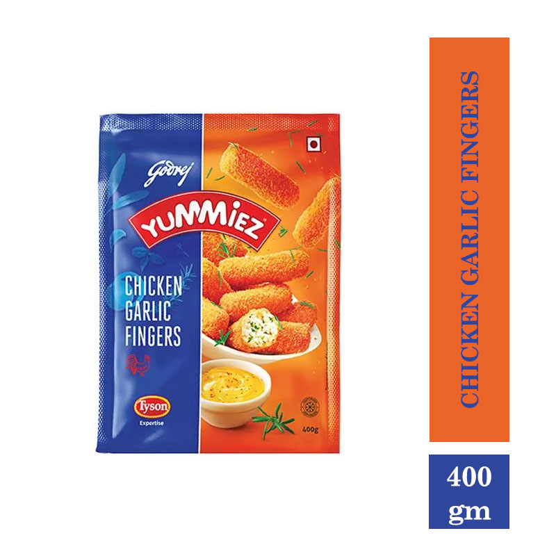Godrej, Godrej Yummiez Chicken Garlic Finger - 400 gm