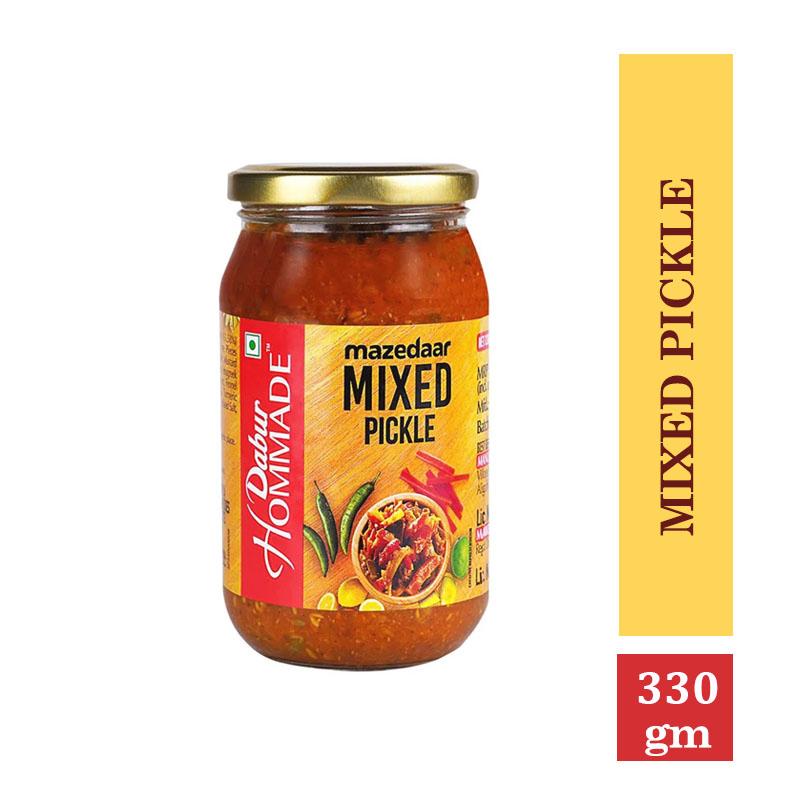 Dabur, Dabur Hommade Mazedaar Mixed Pickle - 330gm (30g extra free)