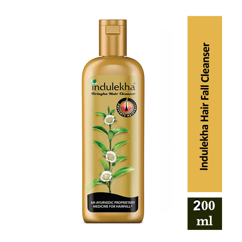 Hair Care, Indulekha Bringha Hair Cleanser - Prevents Hair Fall, Does not Contain Parabens, 200 ml