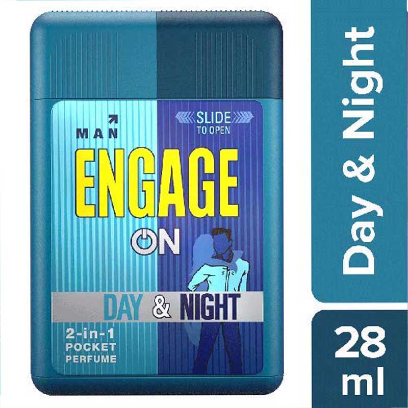 ITC, Engage On 2in1 Pocket Perfume Day & Night - for Men - 28ml